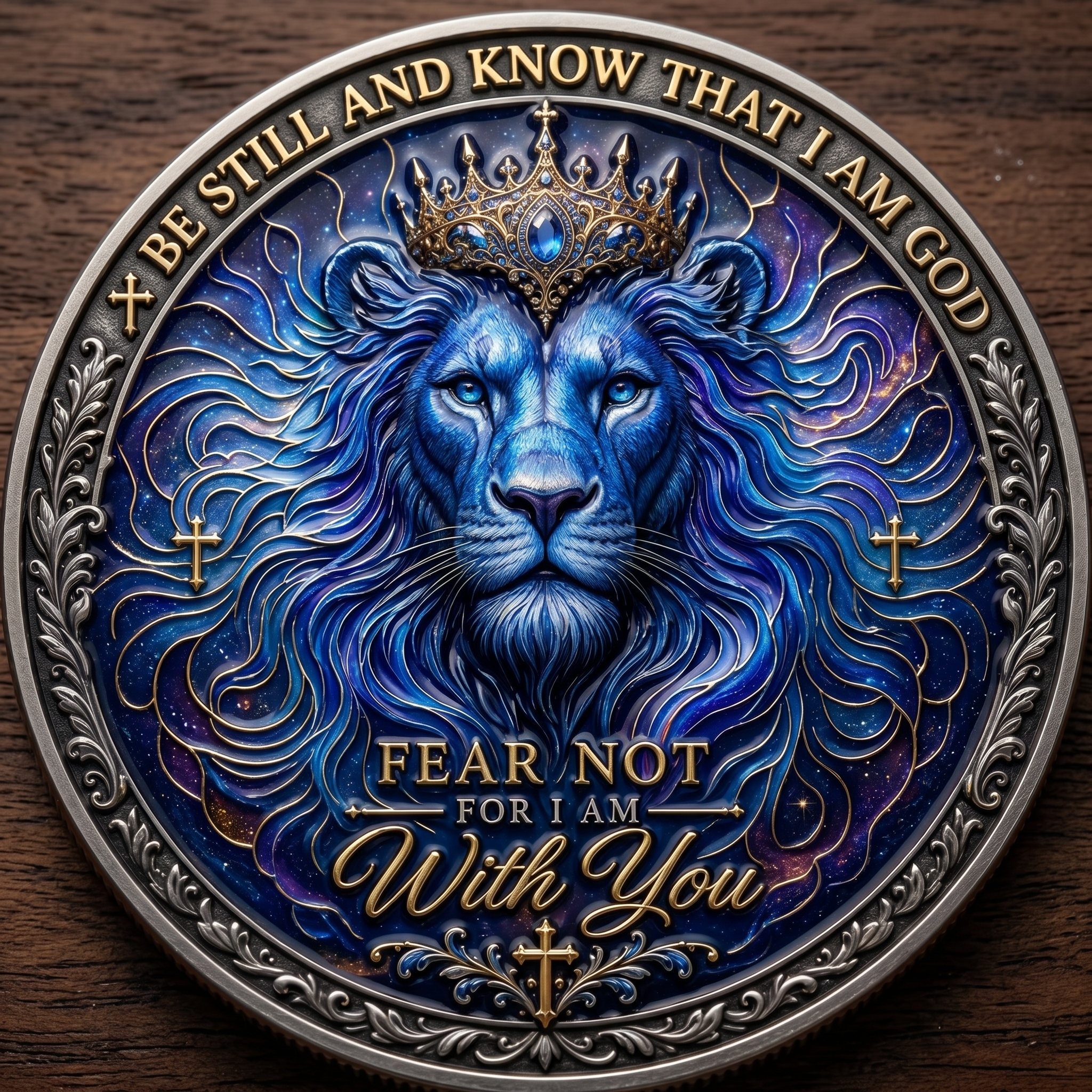 Fear Not Lion of Faith Coin