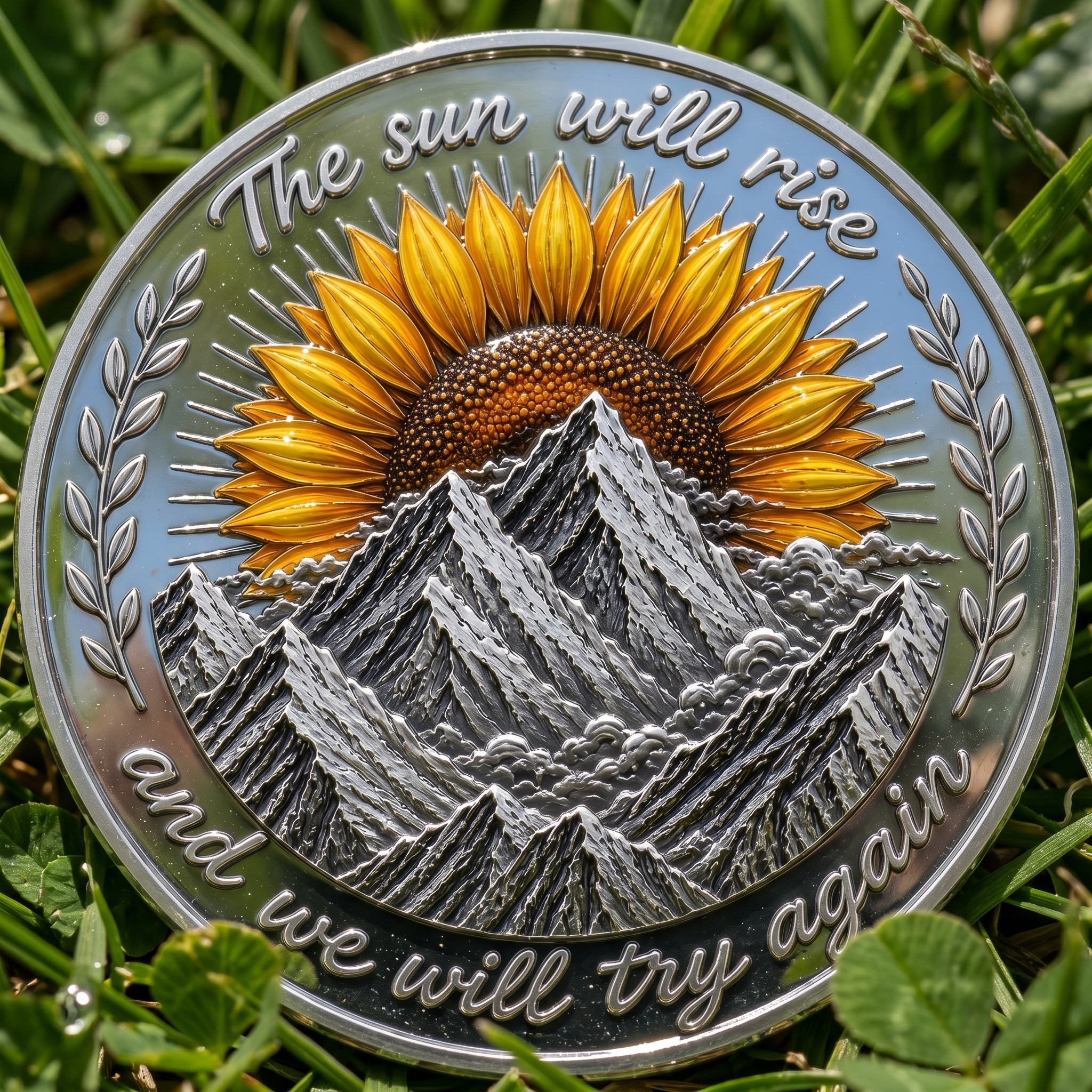 Be Alright Sunflower Coin