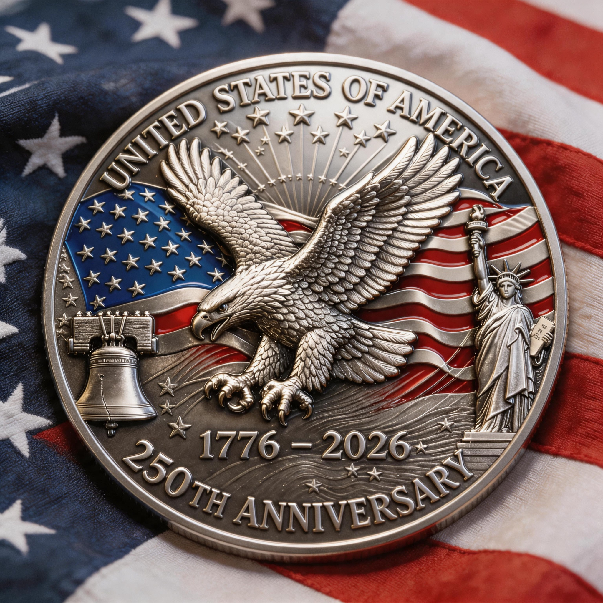 Born of Liberty 250th Anniversary Coin