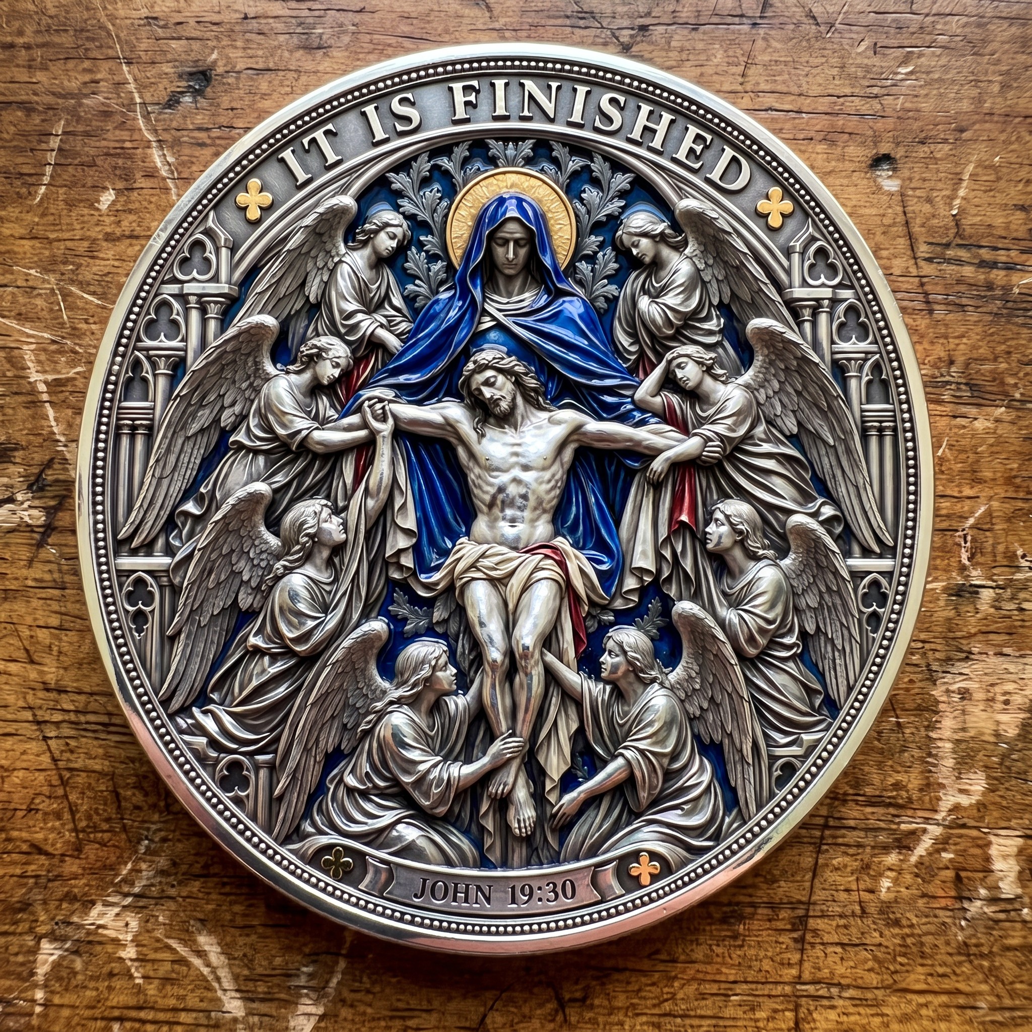 It Is Finished King of Kings Commemorative Coin