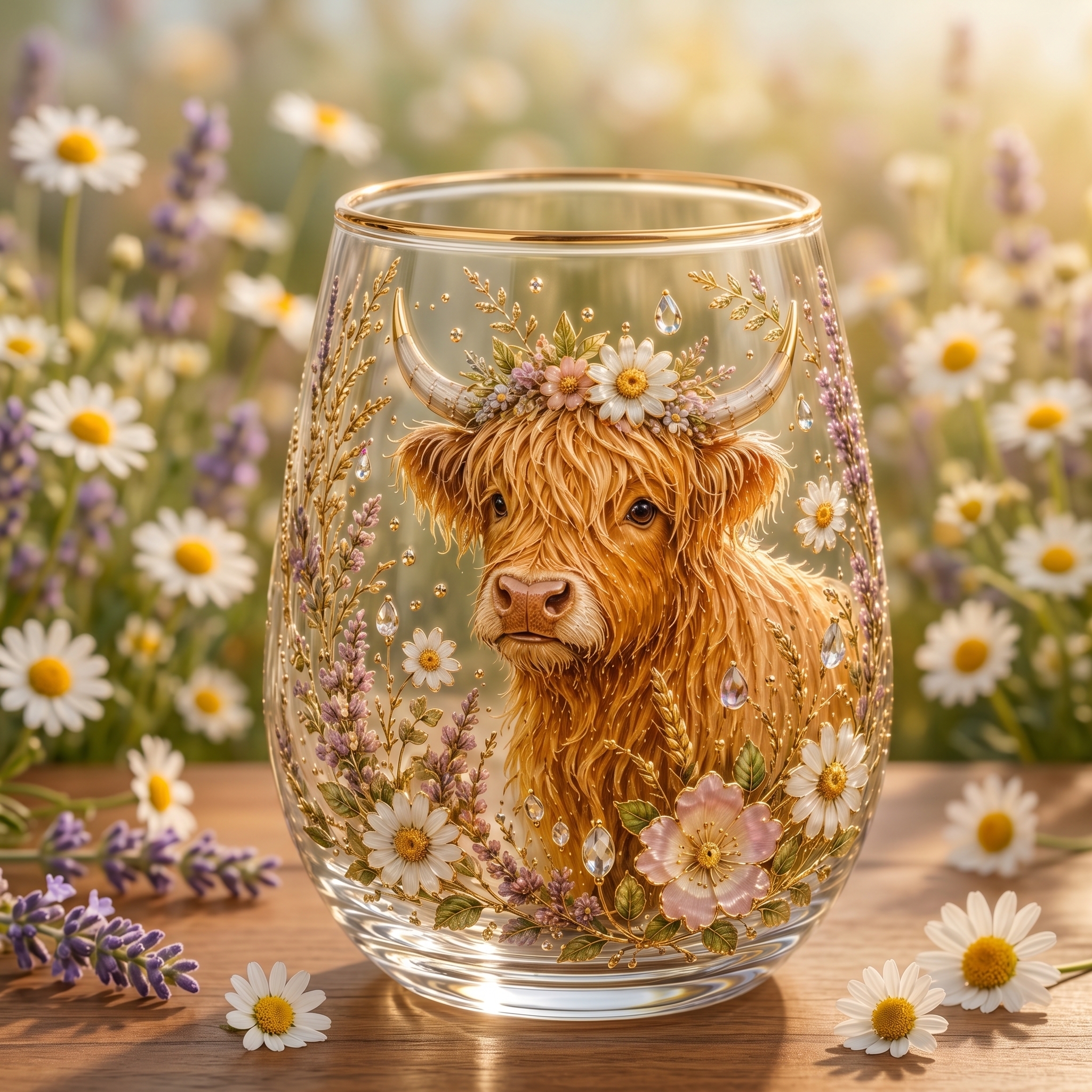 Highland Beauty Glass