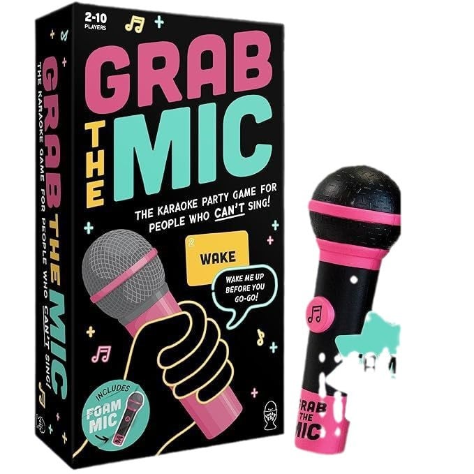🎤Grab the Mic - The Best Family Game Ever - ✈️BUY 2 FREE SHIPPING