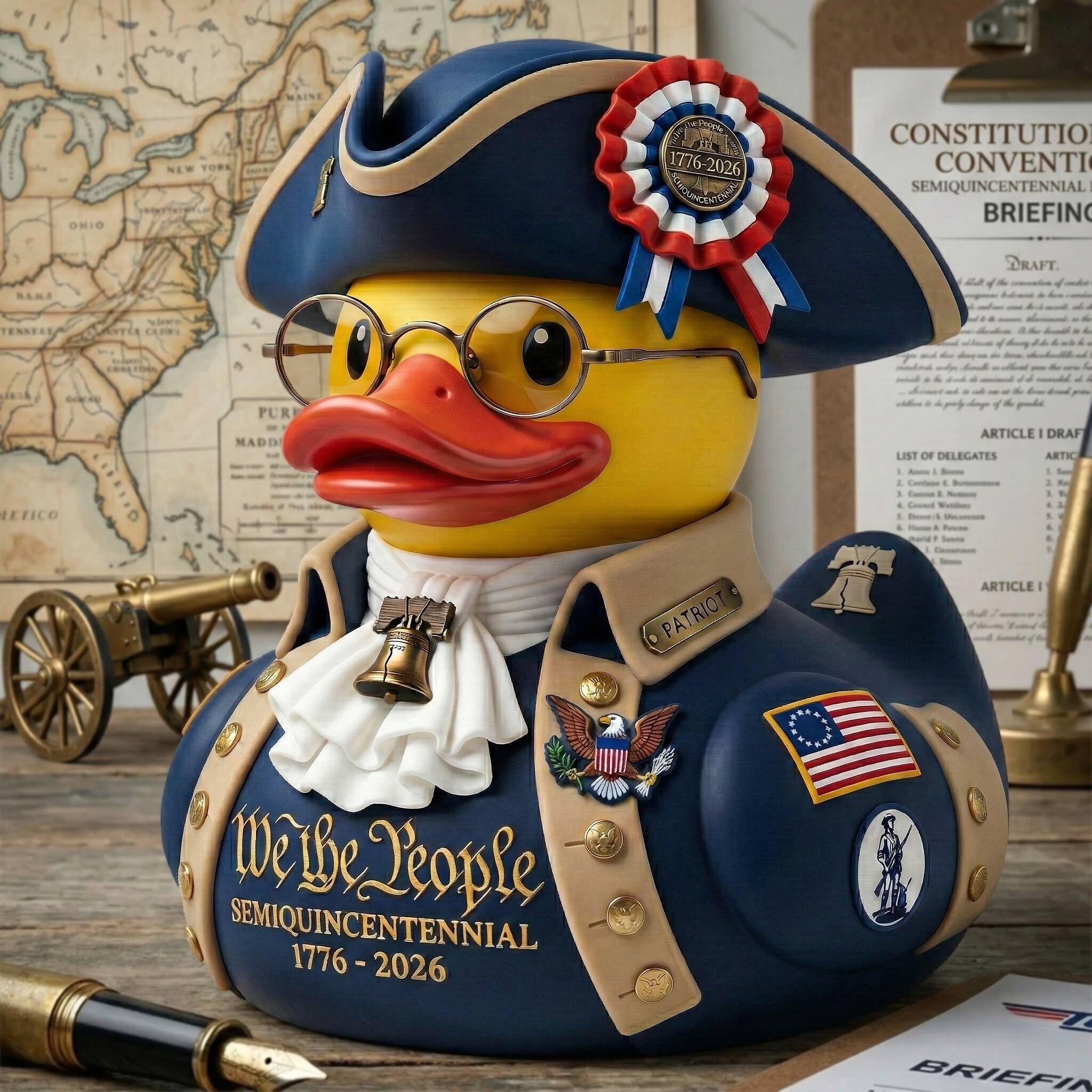 American Independence 250th Anniversary Duck