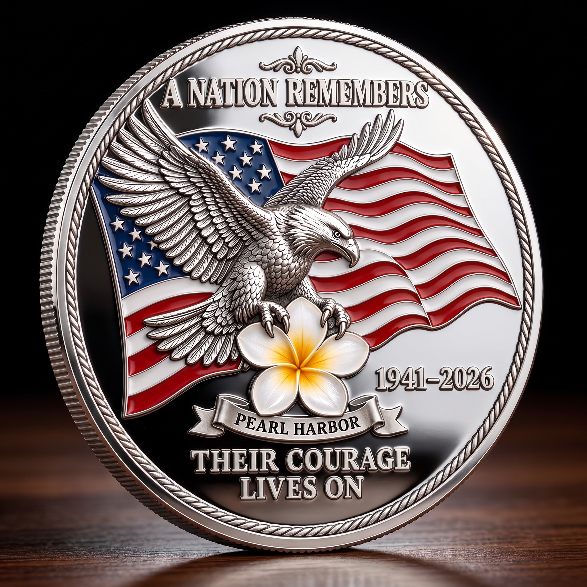 Pearl Harbor 85th Anniversary Commemorative Coin