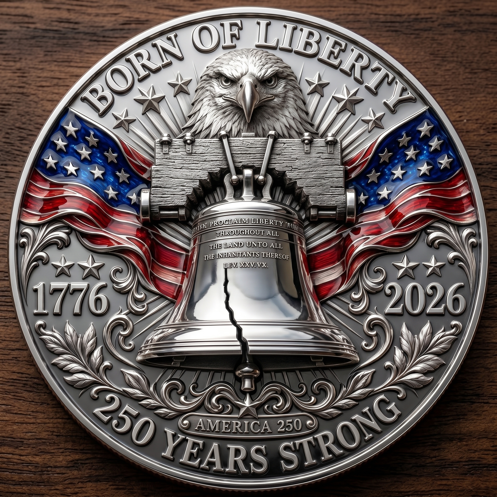 Born of Liberty 250th Anniversary Coin