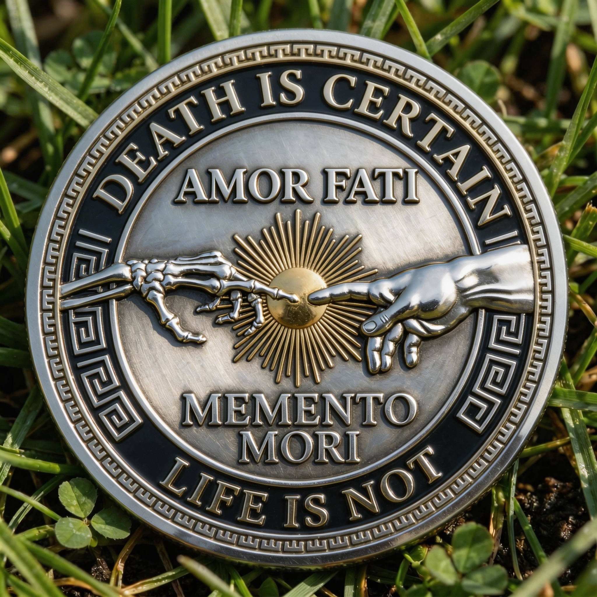 🏆FLASH SALE 49% OFF - Amor Fati Stoic Challenge Coin