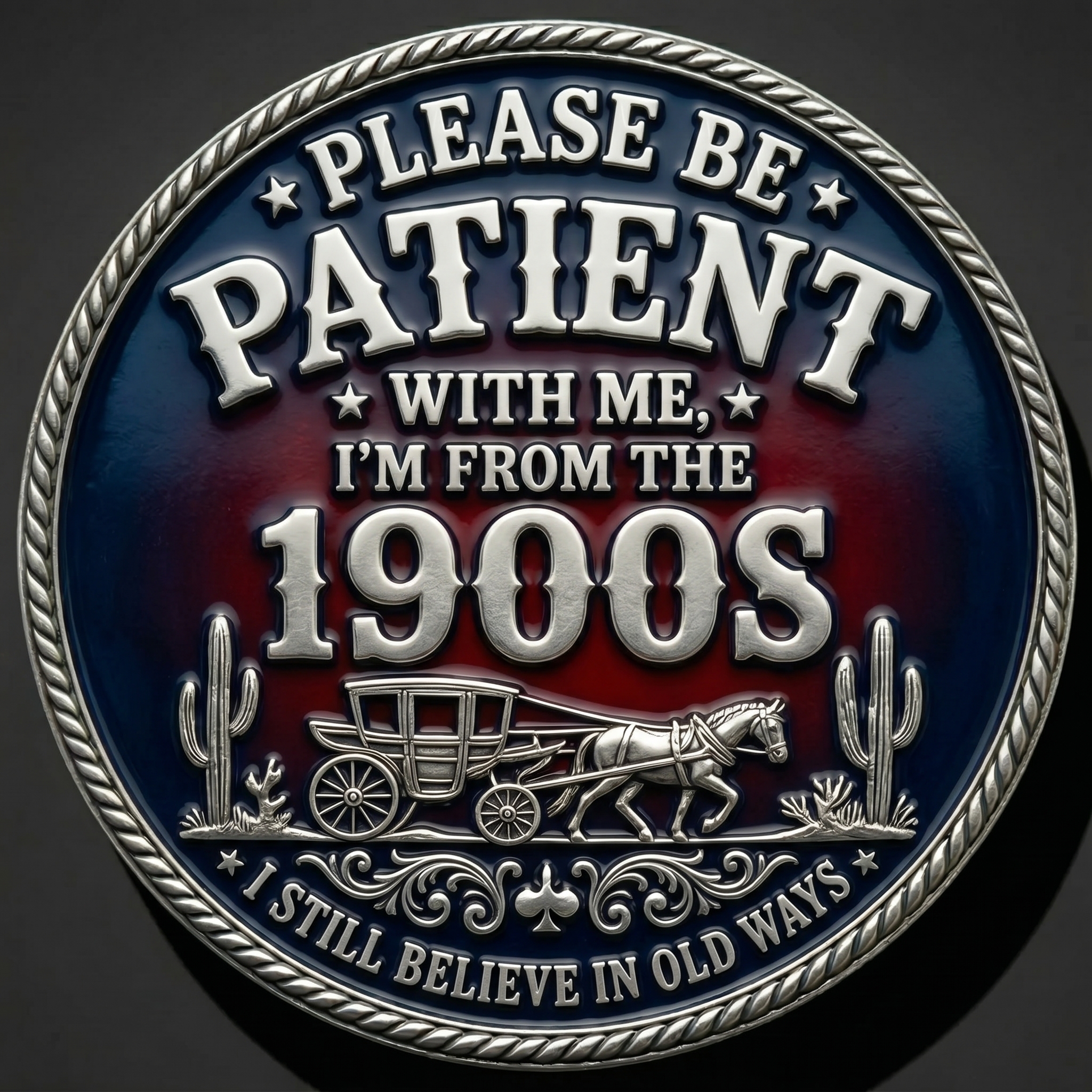 Old School Respect Challenge Coin