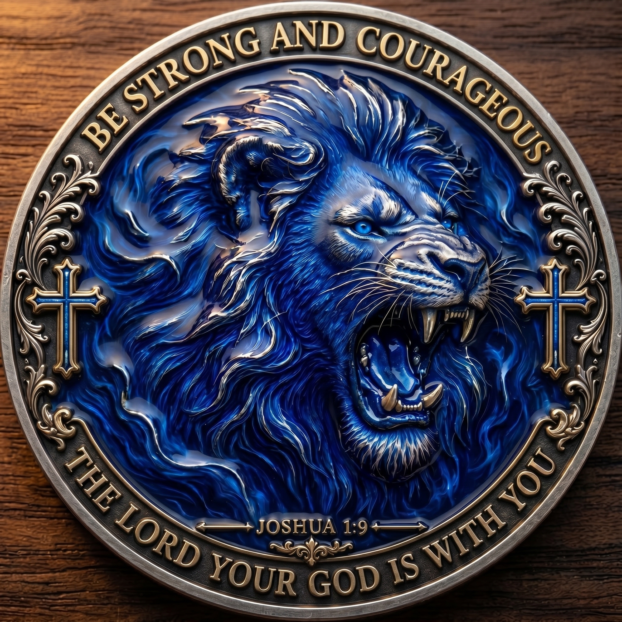 Fear Not Lion of Faith Coin