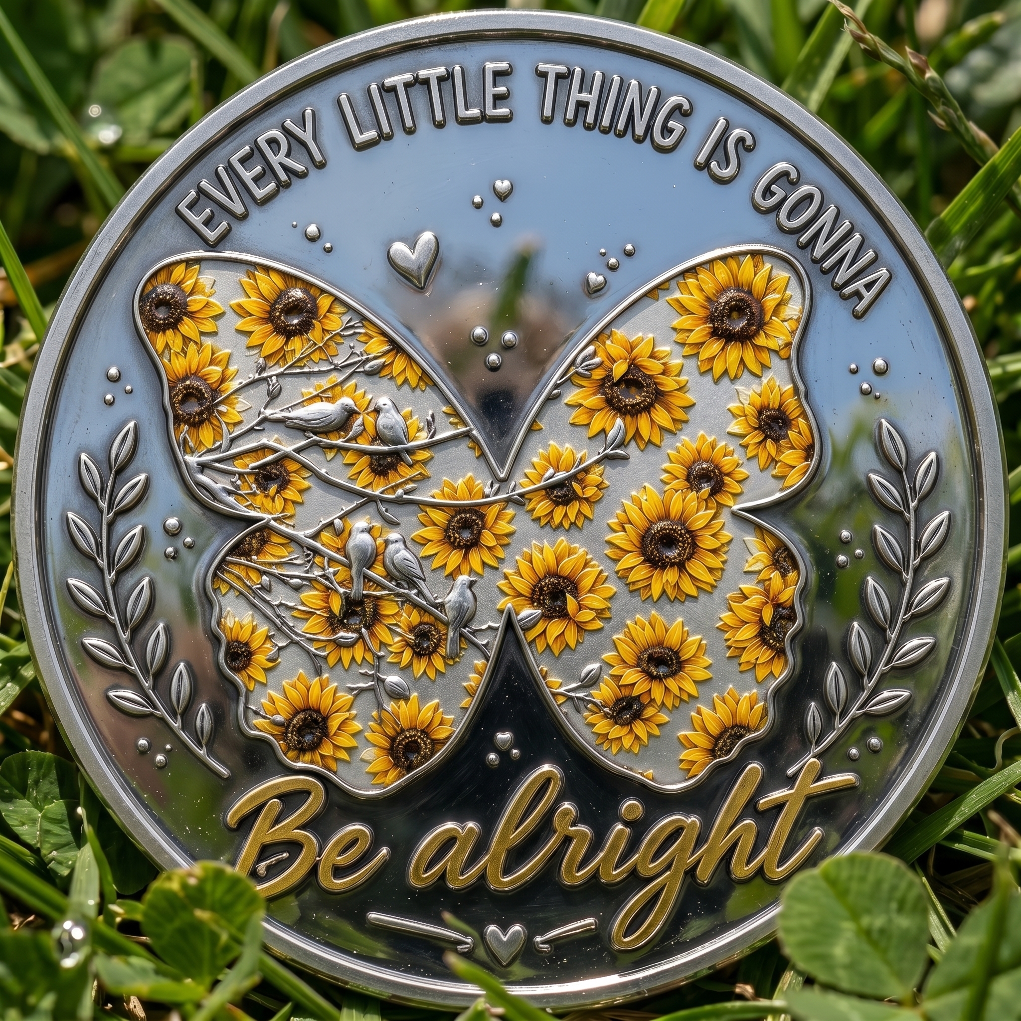 Be Alright Sunflower Coin