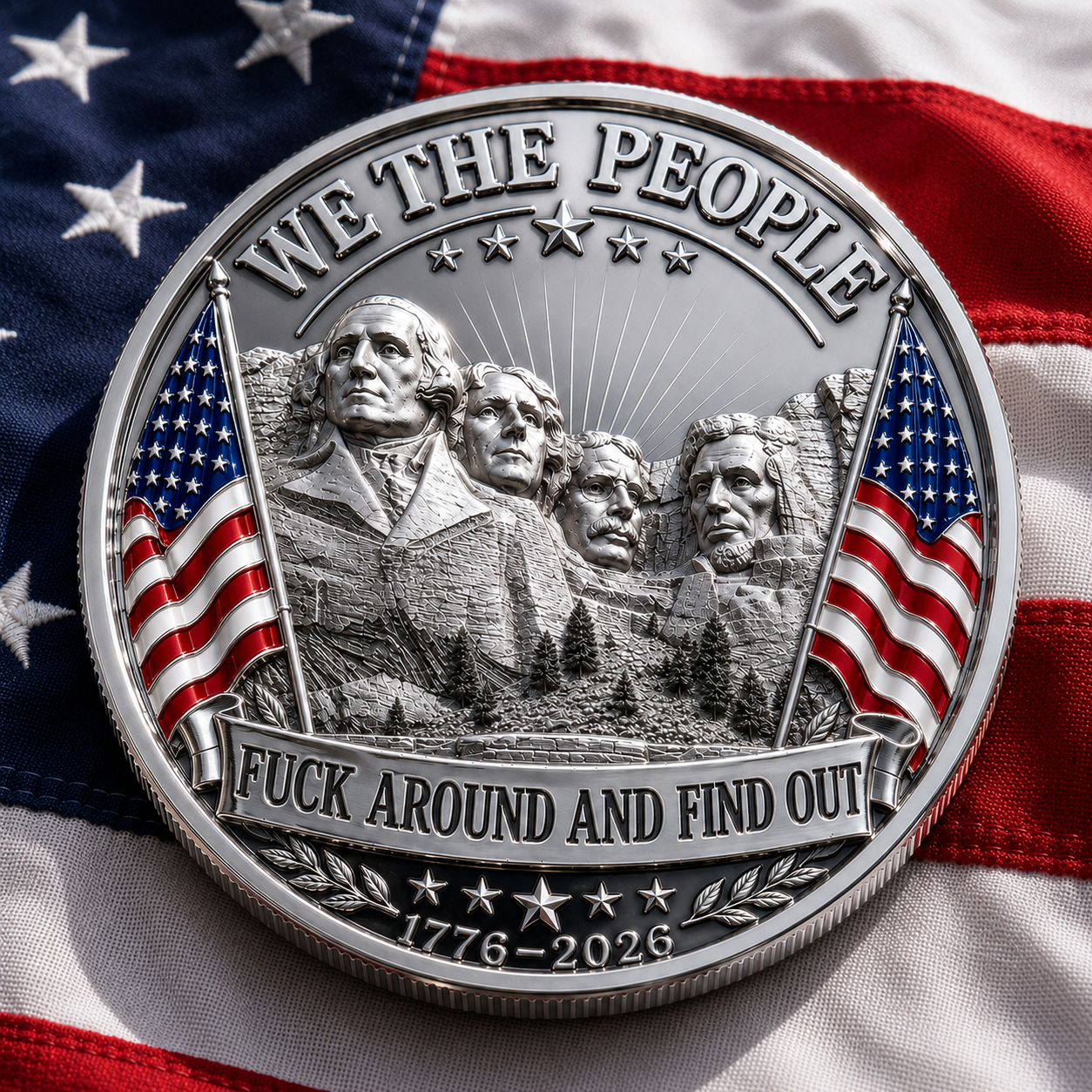 250 Years - Don’t Fuck It Up Challenge Coin