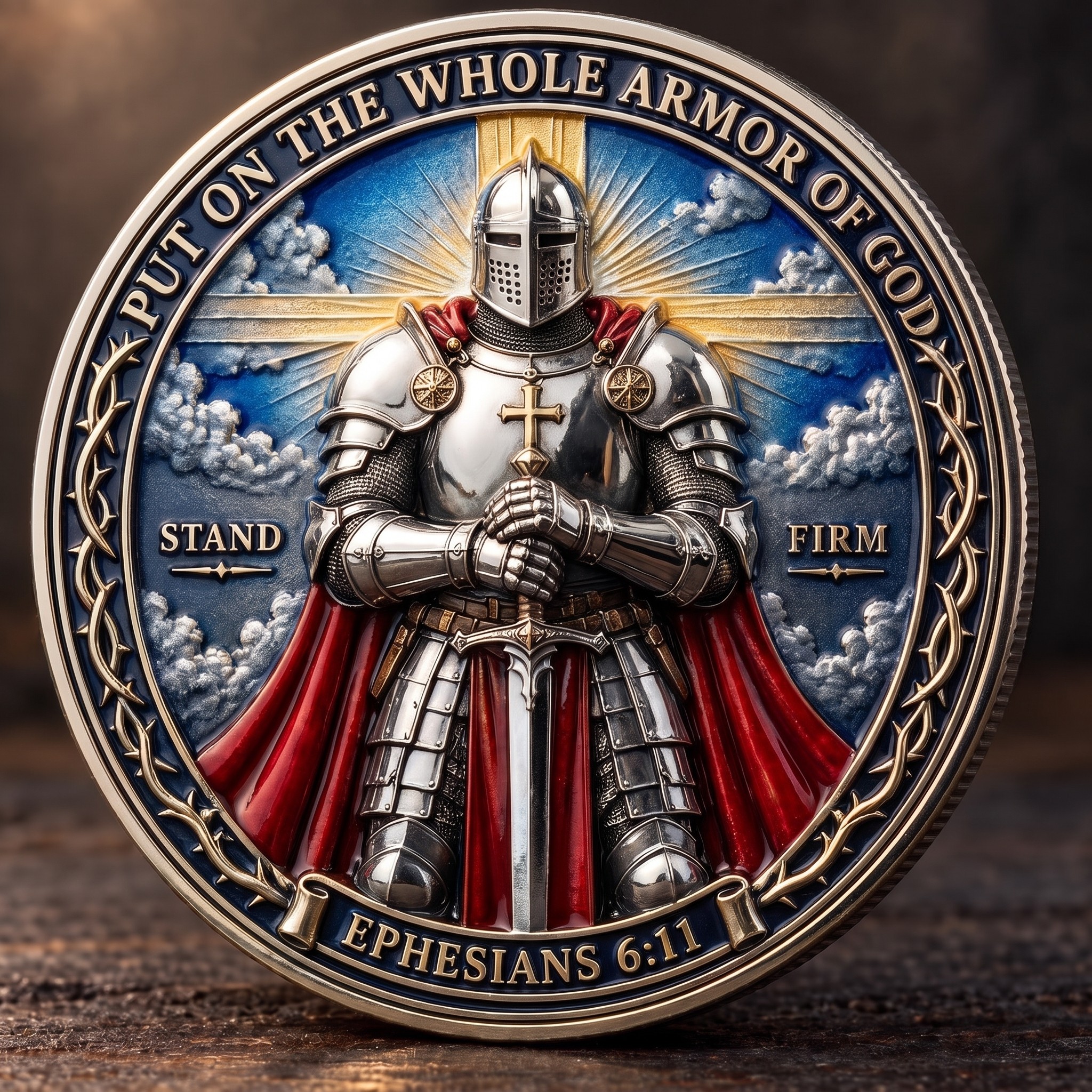 ✨Armor of God Christian Commemorative Coin