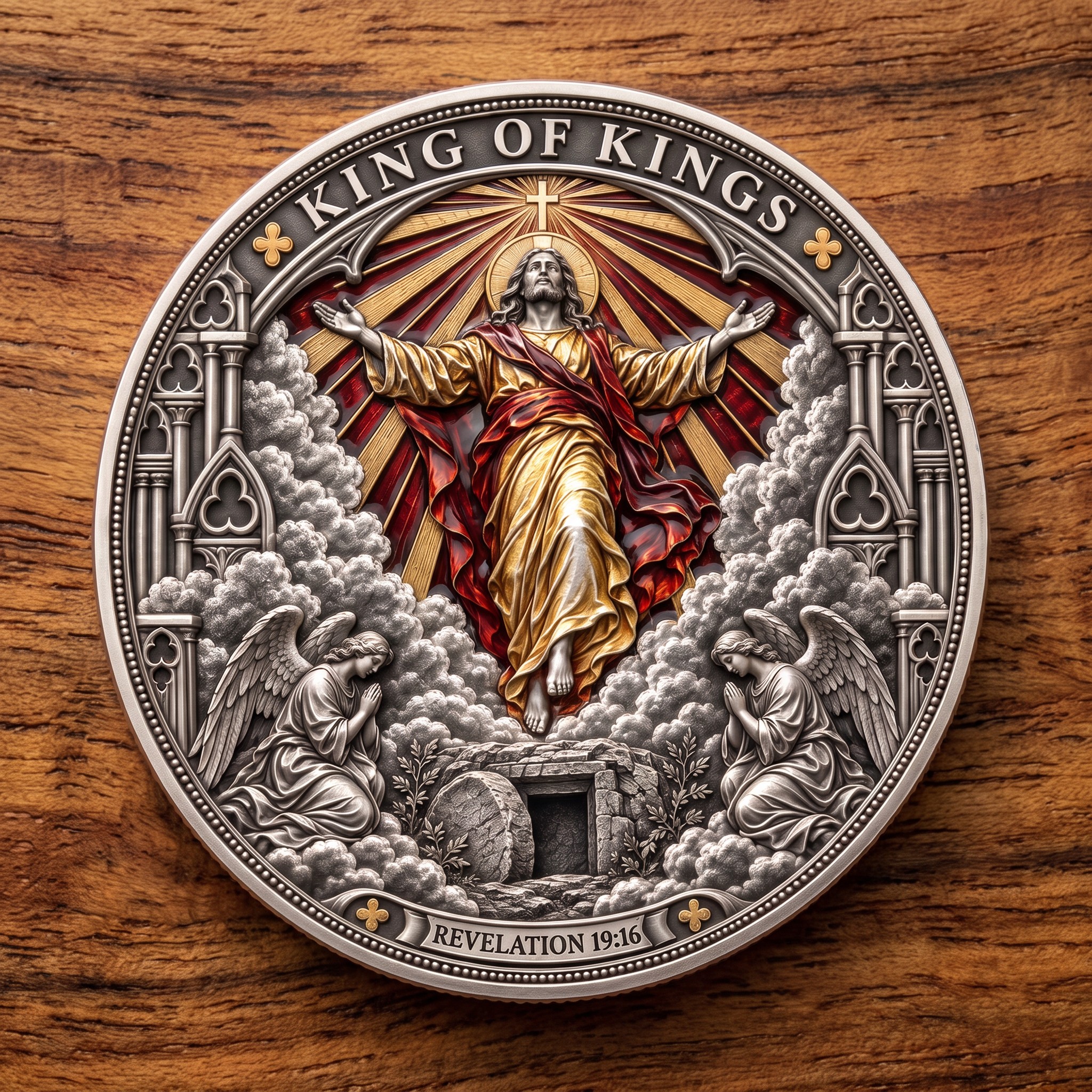 It Is Finished King of Kings Commemorative Coin