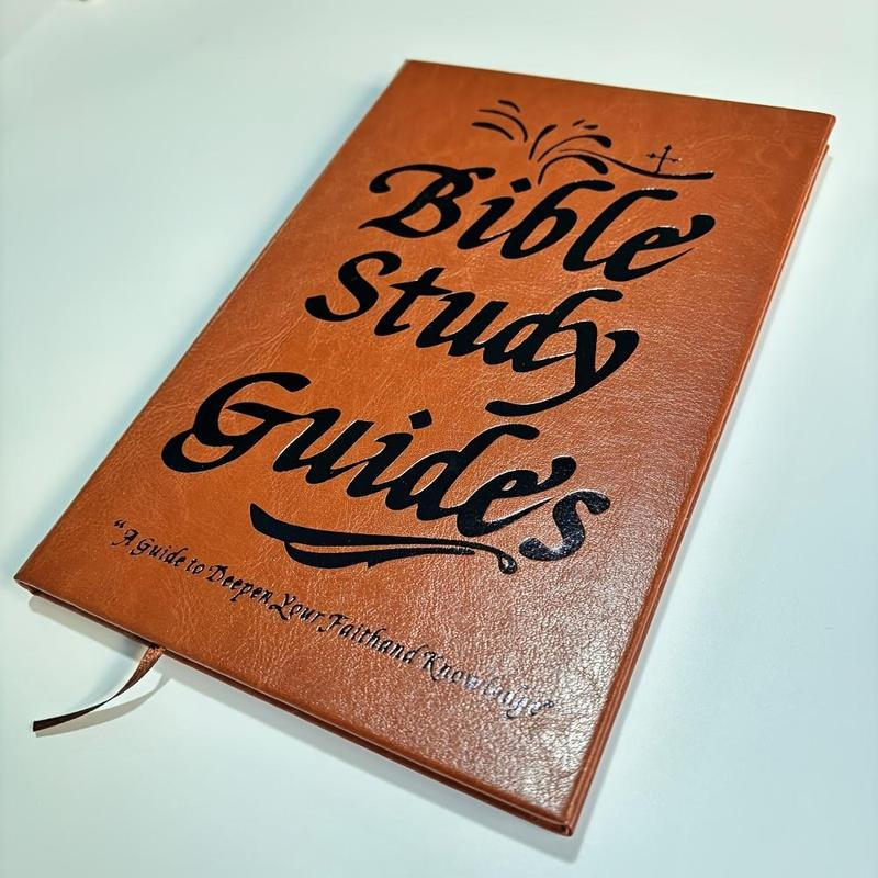 ✟ 66-page Bible Study Guide - Daily Devotional Journal Strengthens Faith