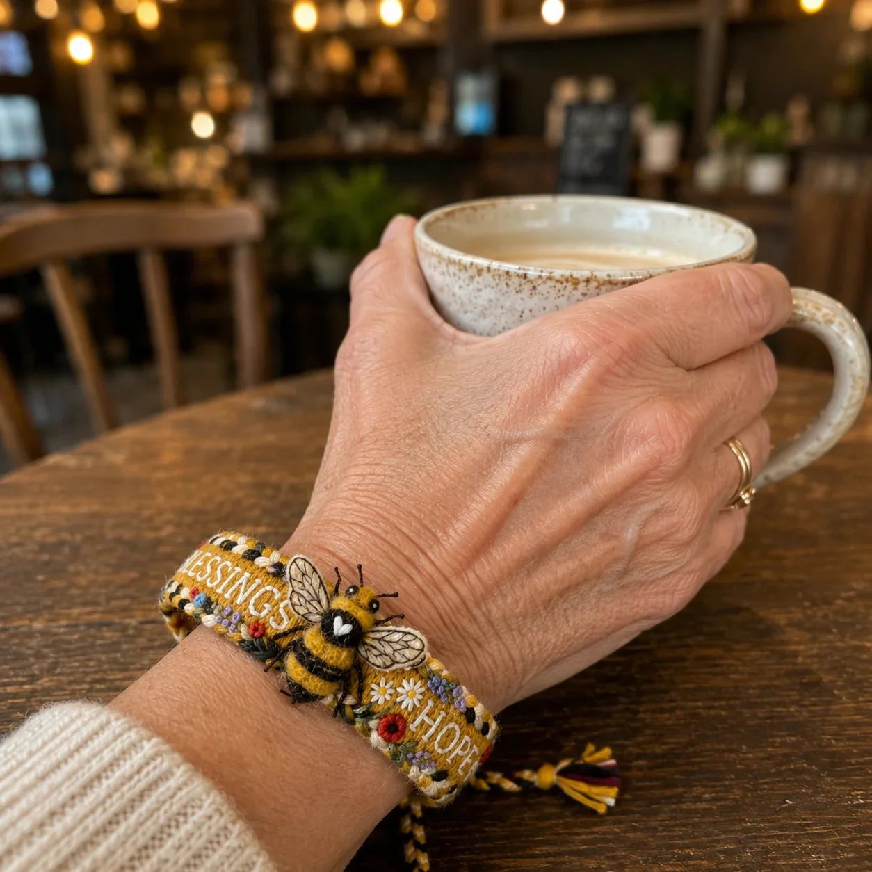 🌼Blessings & Hope 🐝2026 Limited Edition Handmade Honey Bee Woven Bracelet