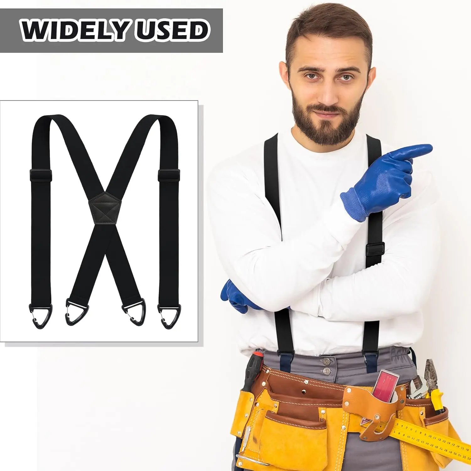 X Back Hidden Suspender