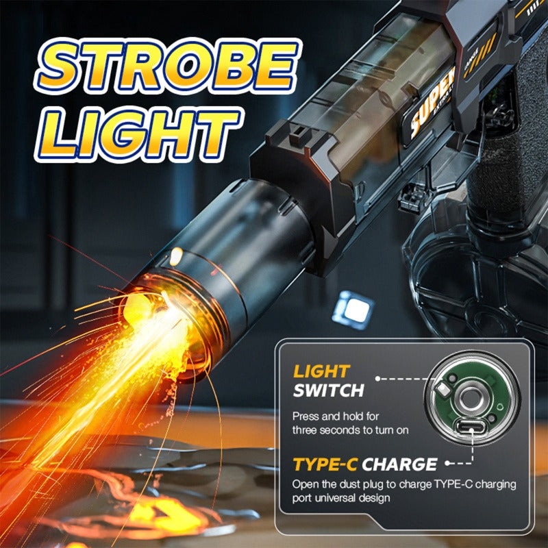 🔥2025 Summer Promotion 60% OFF - 🎖️LED Electric Water Gun - Ultimate Battle Blaster