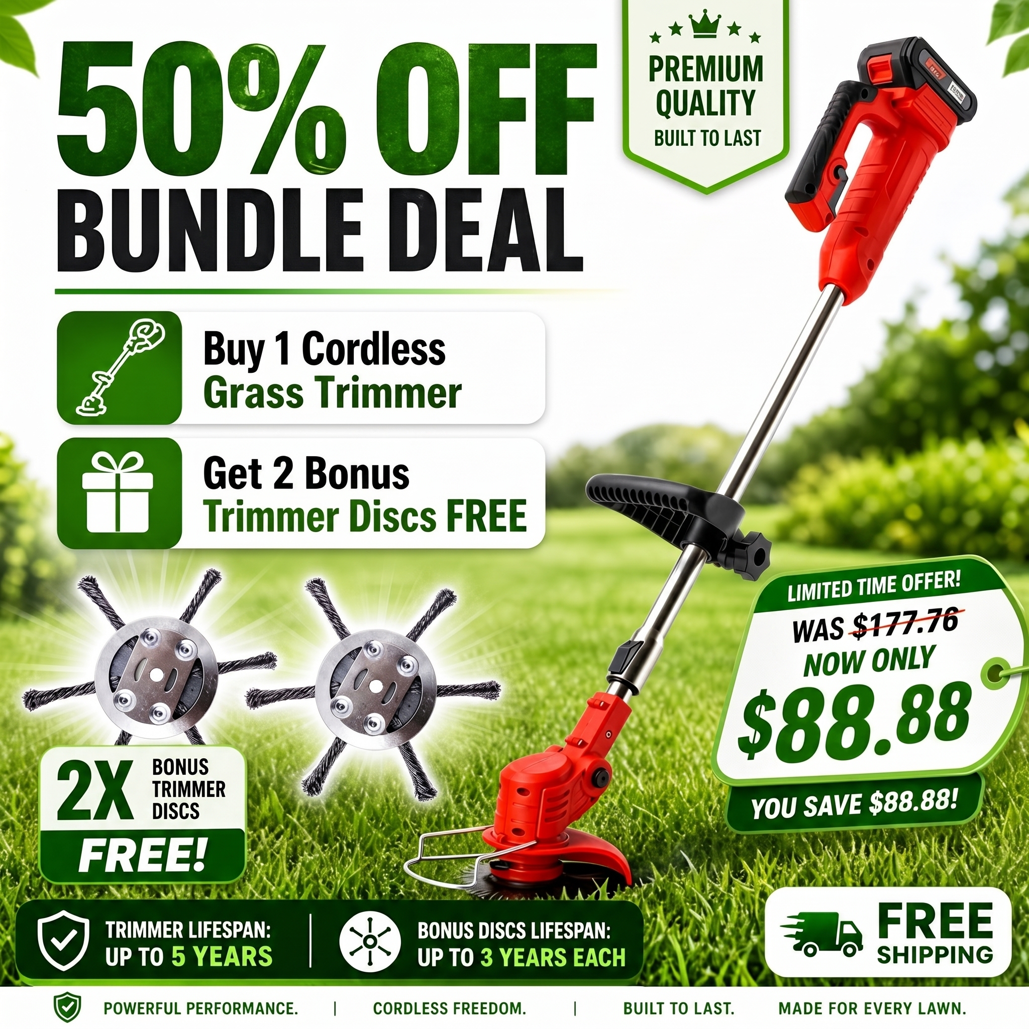 🌿String Trimmer Replacement Head