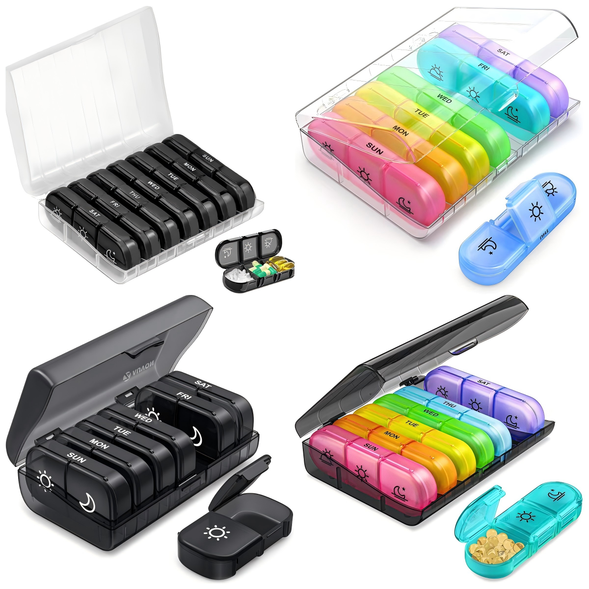 ⚡️Flash Sale 60% OFF - 💊Portable Travel Pill Organizer