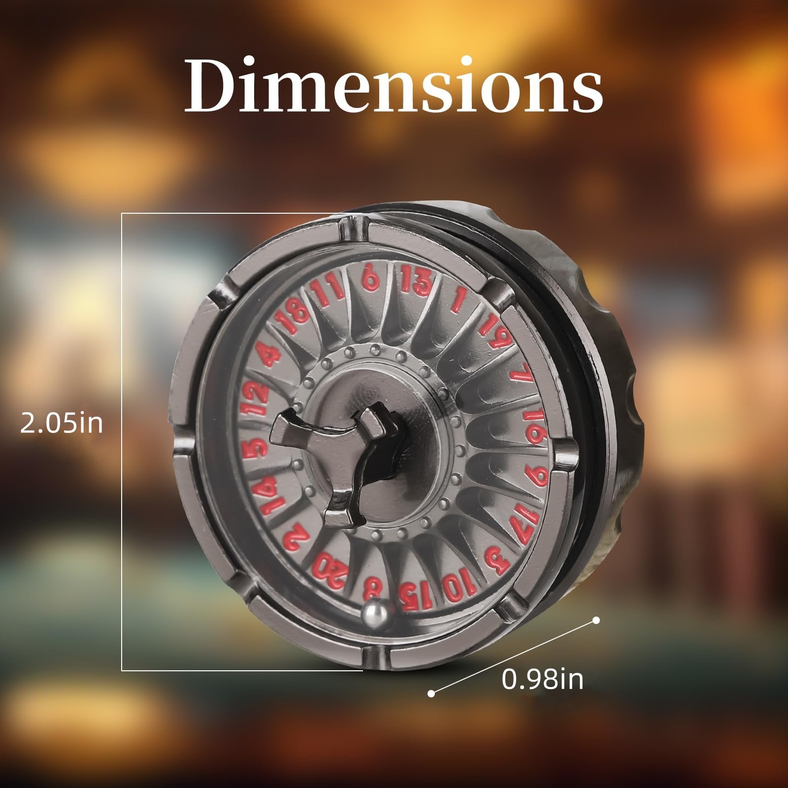 💥LAST DAY SALE 60% OFF - D20 Roulette Fidget Spinner Dice Set & Gift Case🎁