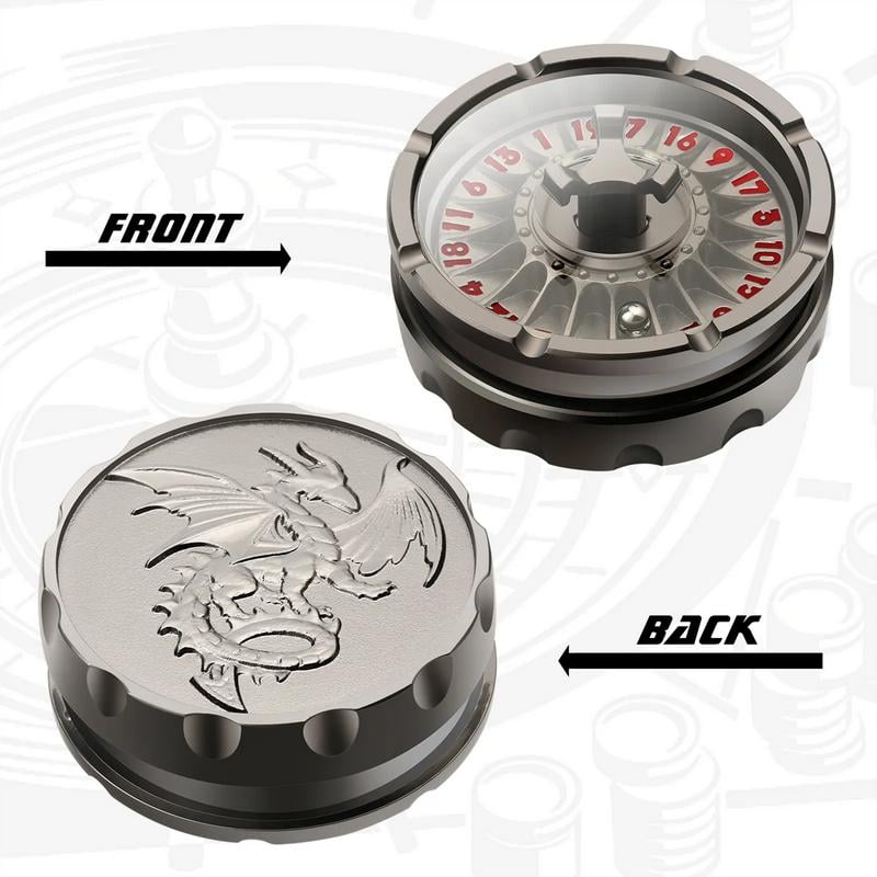 💥LAST DAY SALE 60% OFF - D20 Roulette Fidget Spinner Dice Set & Gift Case🎁