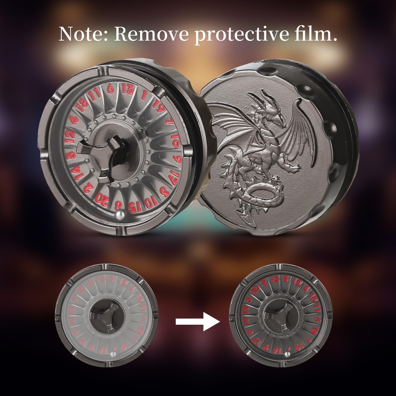 💥LAST DAY SALE 60% OFF - D20 Roulette Fidget Spinner Dice Set & Gift Case🎁