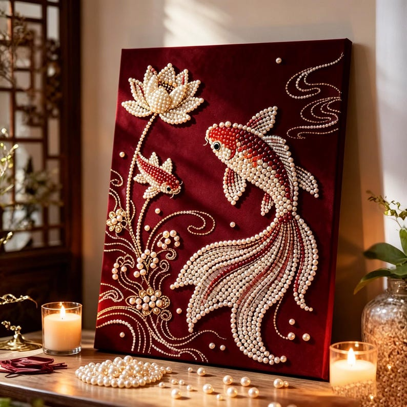 Upgrade Pearl Sunflower DIY Premium 5D Diamond Painting Kit Pearls painting Sparkling Special Shaped Diamond painting