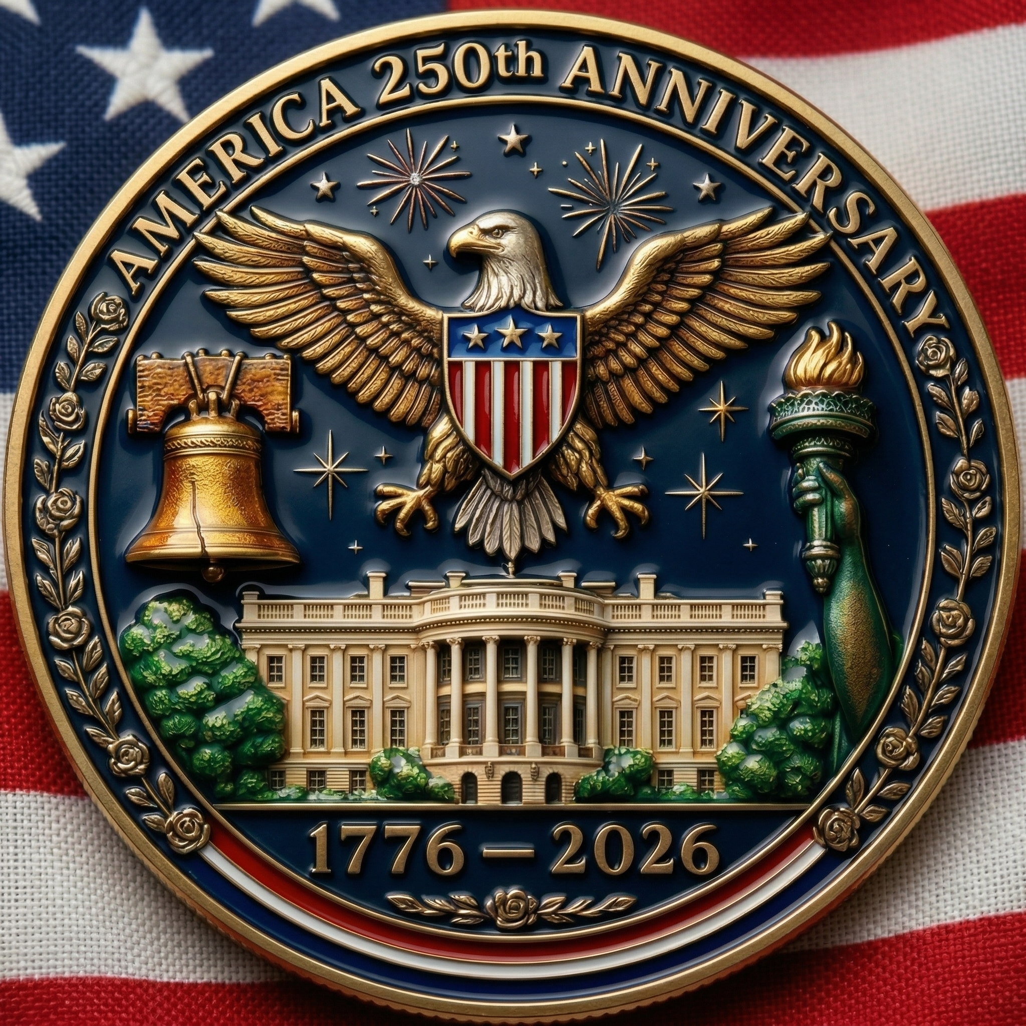 ⚡️Last Day 49% OFF - America 250th Anniversary Commemorative Coin 🇺🇸