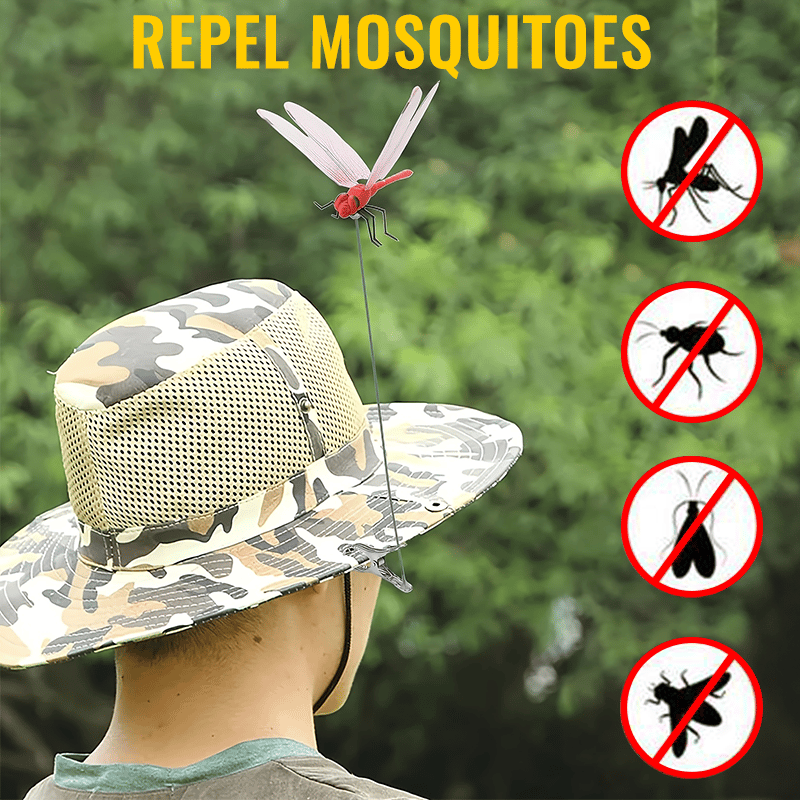 🧢Dragonfly Hat Clip-Lifelike Dragonfly Clips - 👍BUY MORE SAVE MORE