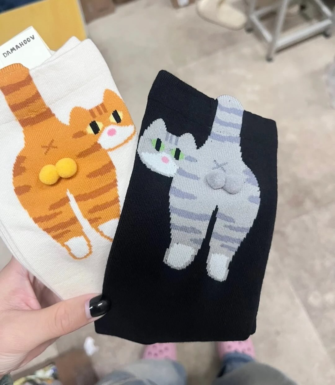 🔥Flash Sale 60% OFF - 🐱Funny Cat Balls Socks