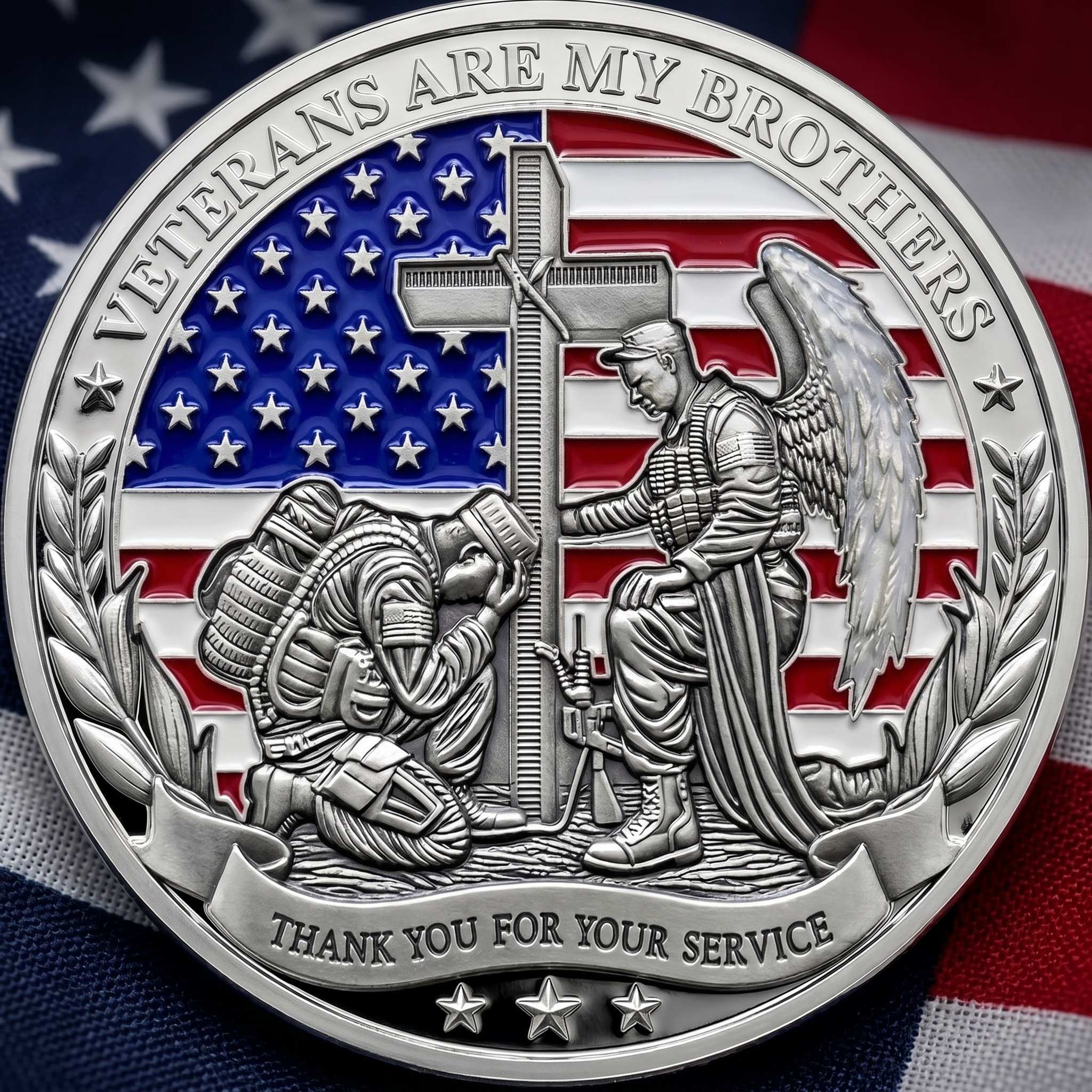 Brothers Remembered Veteran Memorial Coin 🇺🇸
