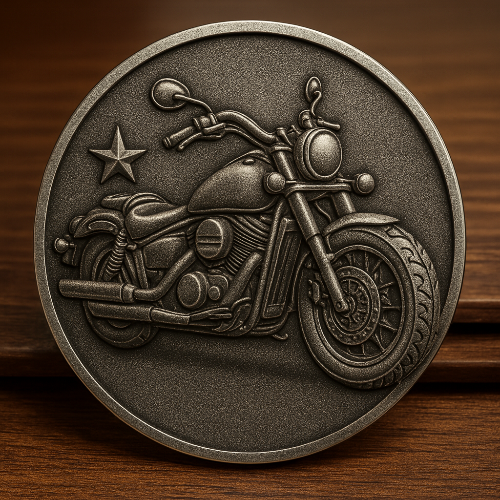 🏍Sons of Anarchy Challenge Coin – Let Freedom Ride