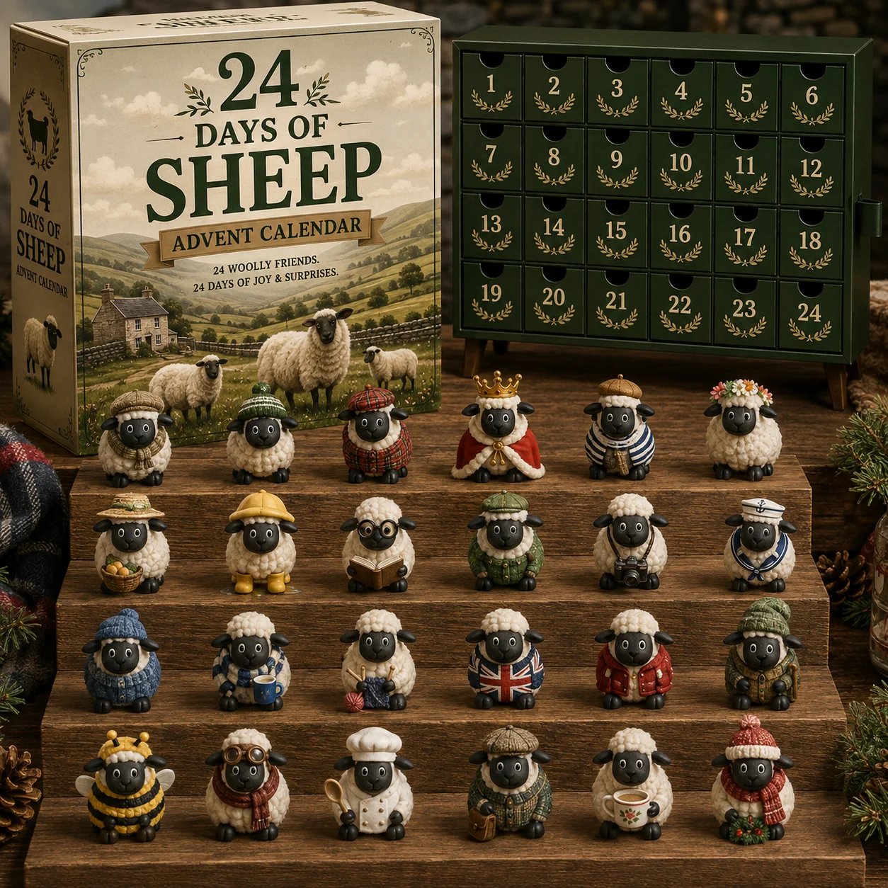 CHRISTMAS KICKOFF 49% OFF - 2026 Days of Sheep Blind Box