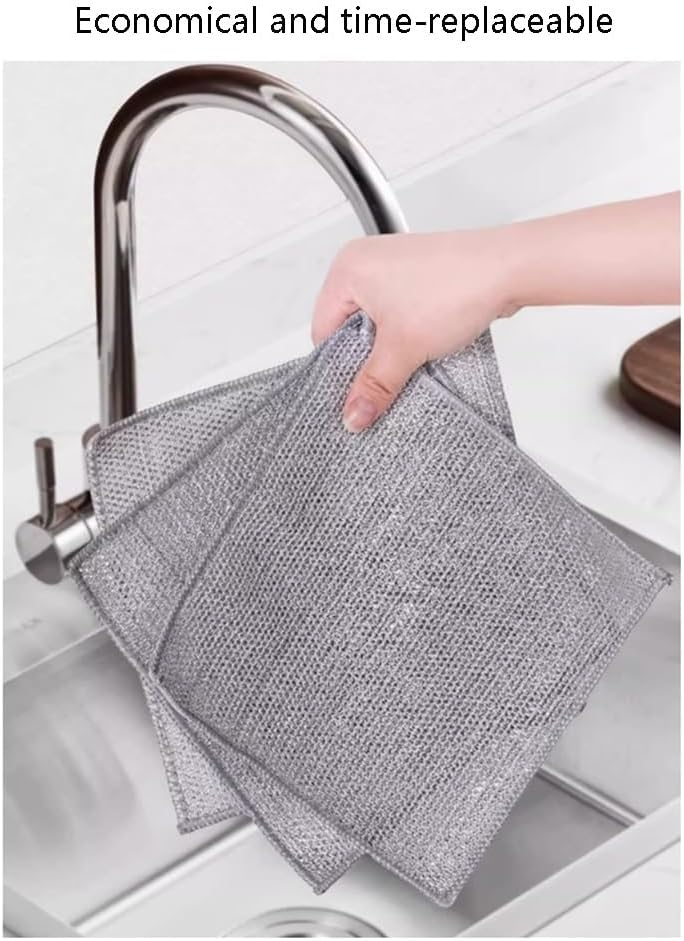 🔥LAST DAY 49% OFF - Multipurpose Wire Dishwashing Rags