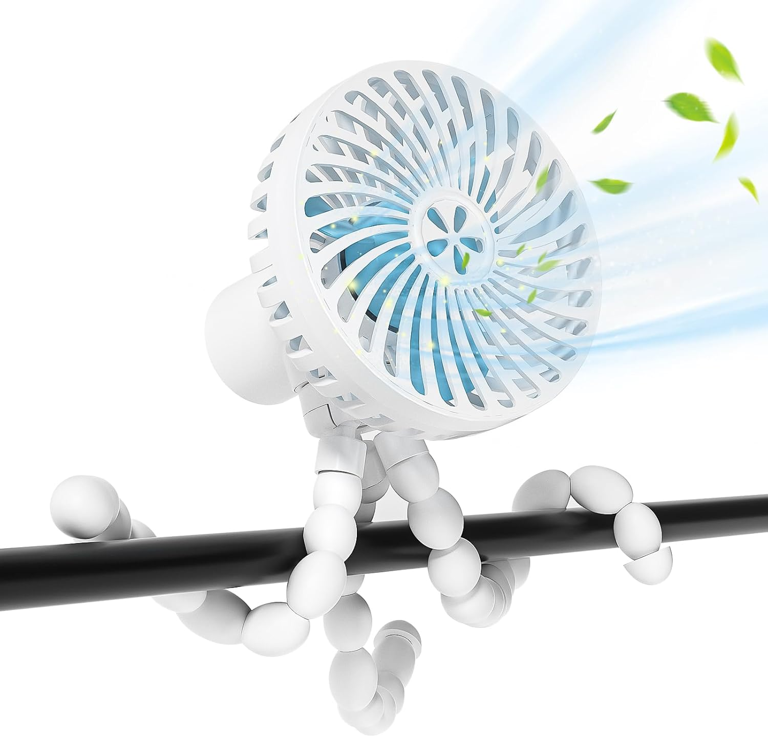 🏆Flash Sale⚡ 50K+ SOLD! Almost Gone - 🧊Baby Stroller Octopus Fan