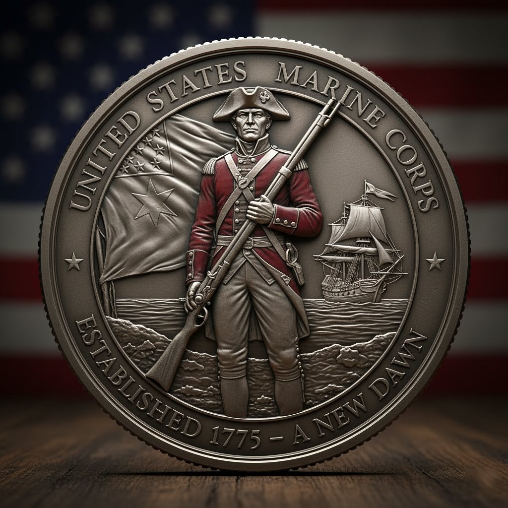 ✨ Limited Edition: 250th Anniversary U.S. Challenge Coin