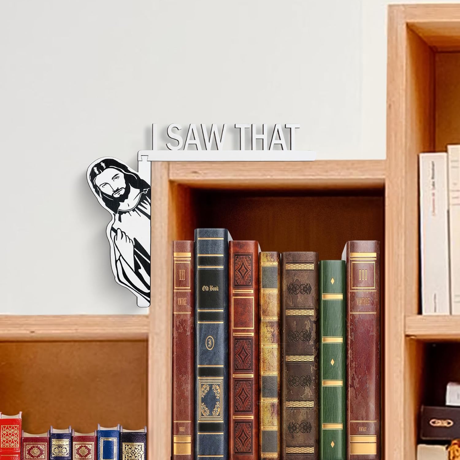 ✝️"I Saw That" - 🙏Jesus - Wooden Funny Home Decor