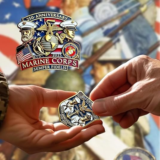 🎖️U.S.250th Anniversary Commemorative Pin – 🫡A Legacy Forged by Honor - BUY MORE SAVE MORE