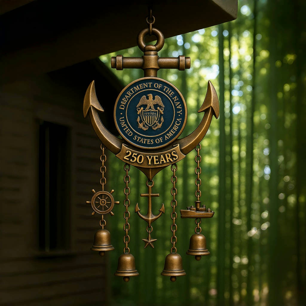 U.S. Military 250th Anniversary Wind Chime