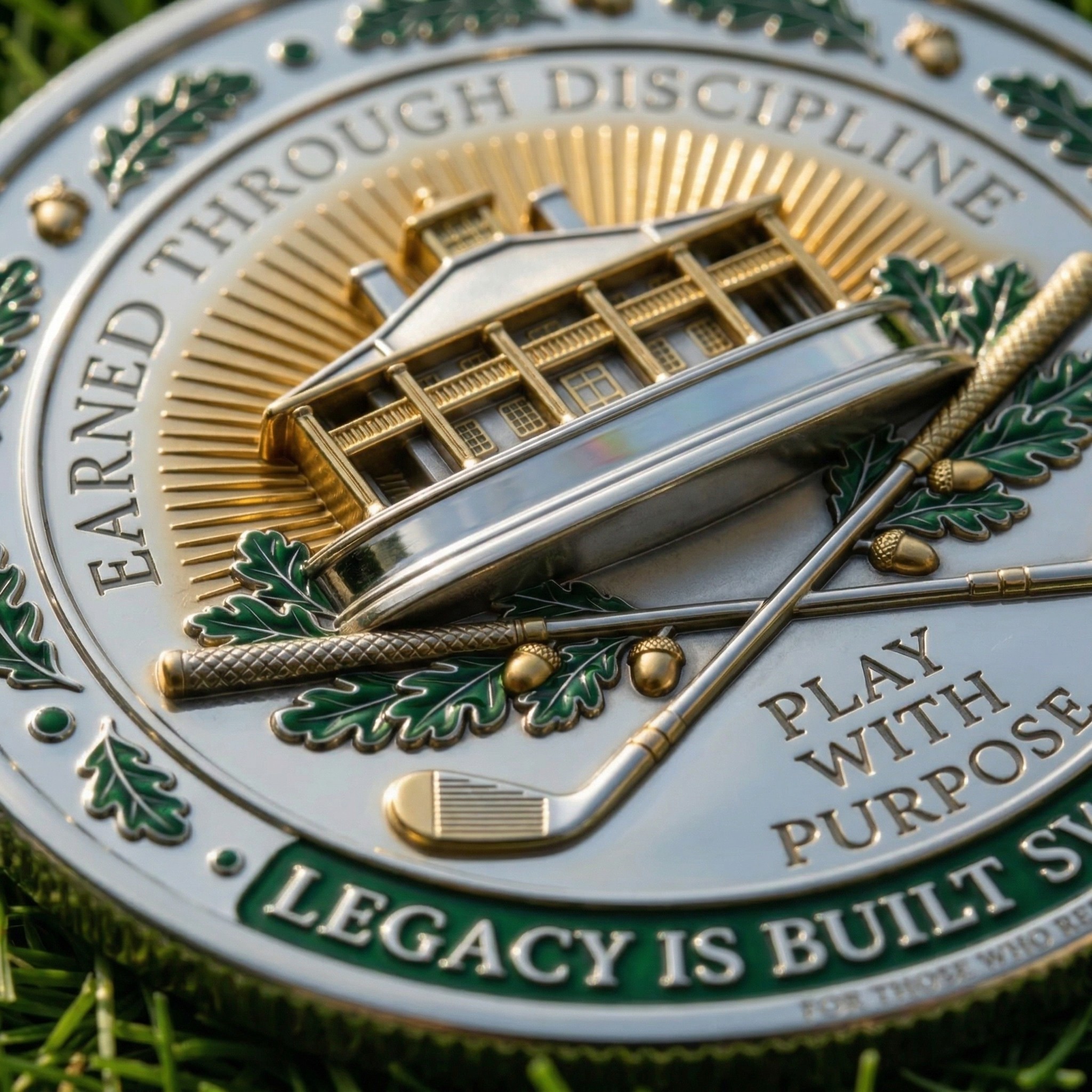 ⛳️Augusta Masters Legacy 3D Engraved Challenge Coin