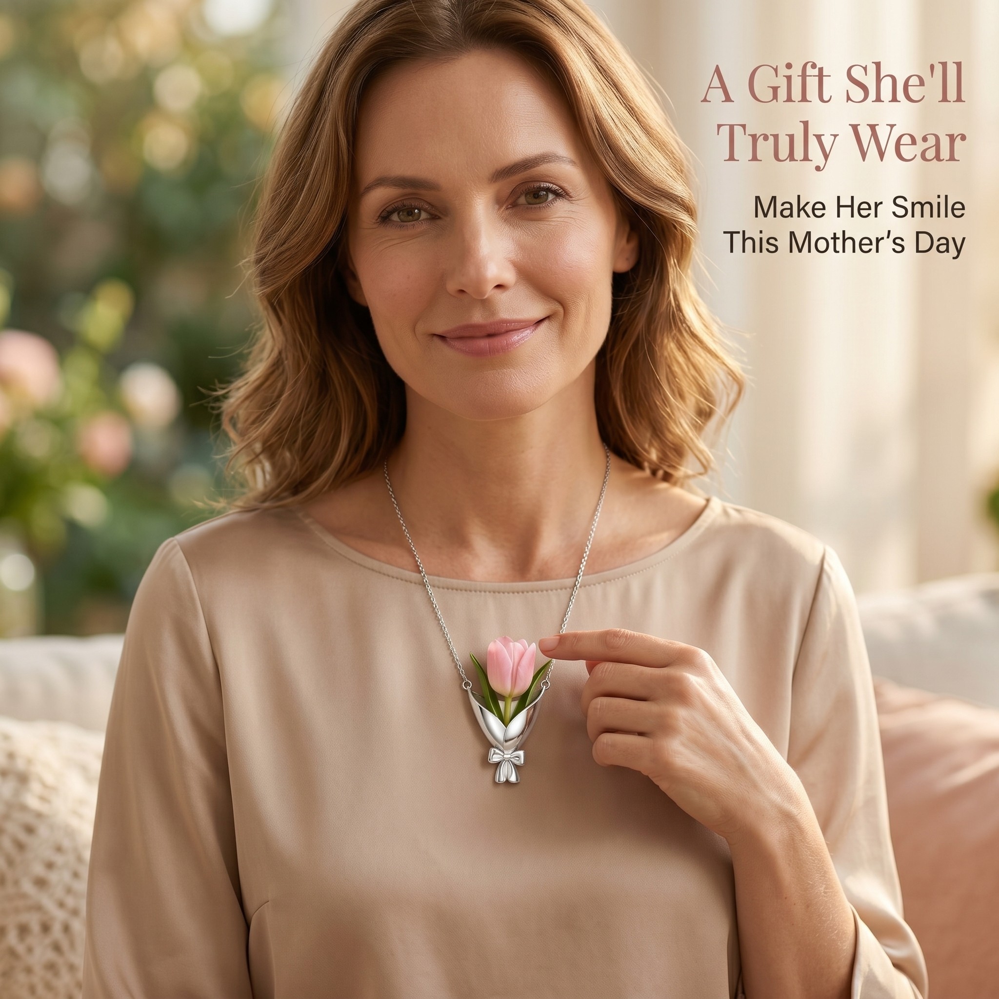 ❤️Mother's Day 49% OFF -🌹Bloom Keeper Necklace Gift
