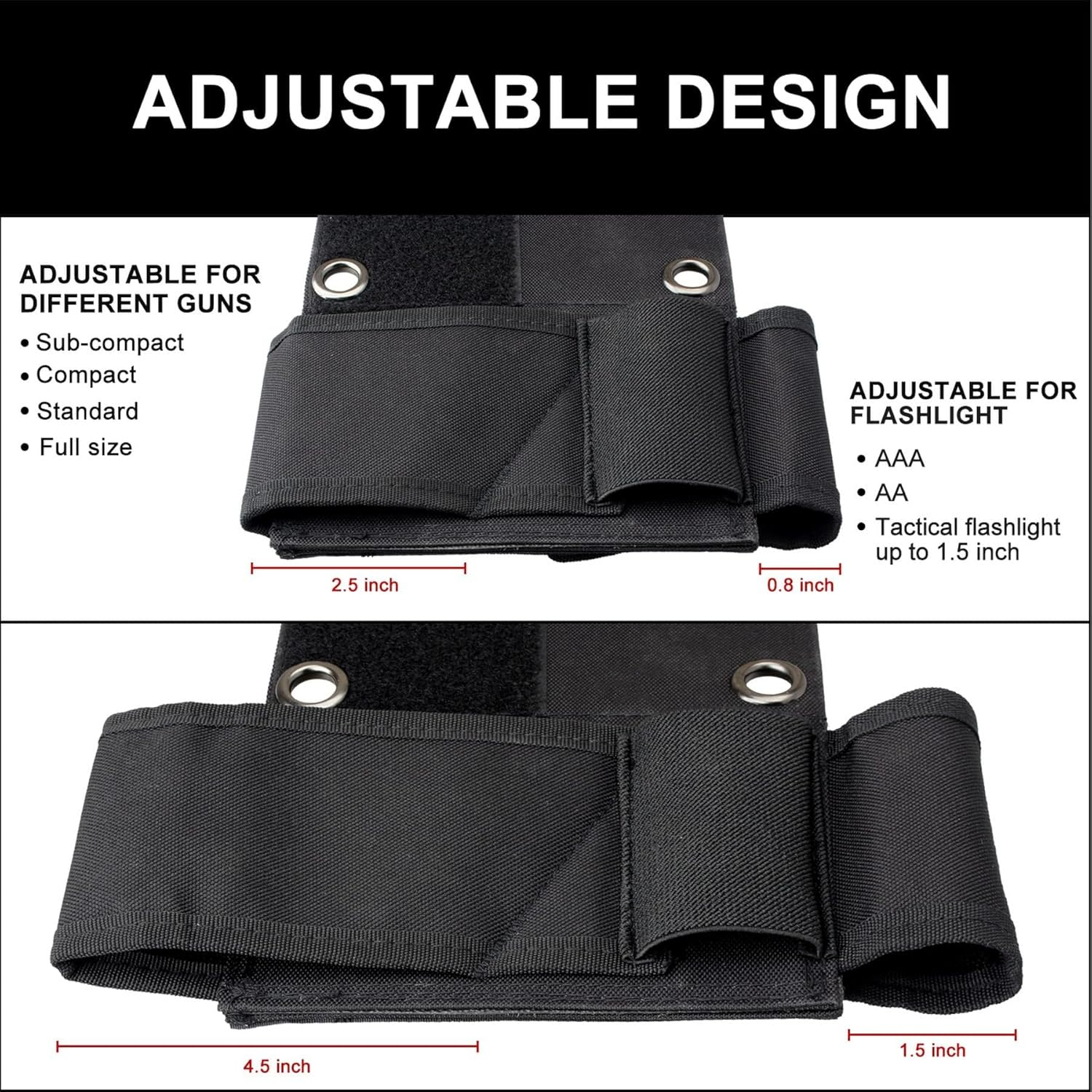 💥Invisible Pistol Bag-Bedside/Seat Gun Storage - ✈️BUY 2 FREE SHIPPING