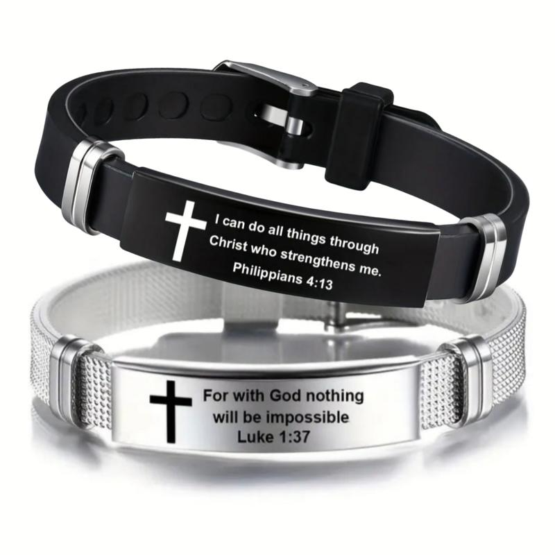 🙏✝️ Bible Verse Bracelet