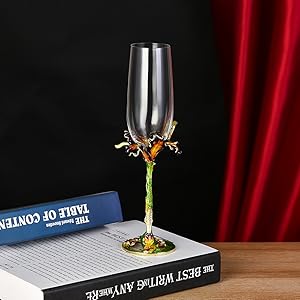 wine champagne glasses set of 2,gifts for older women