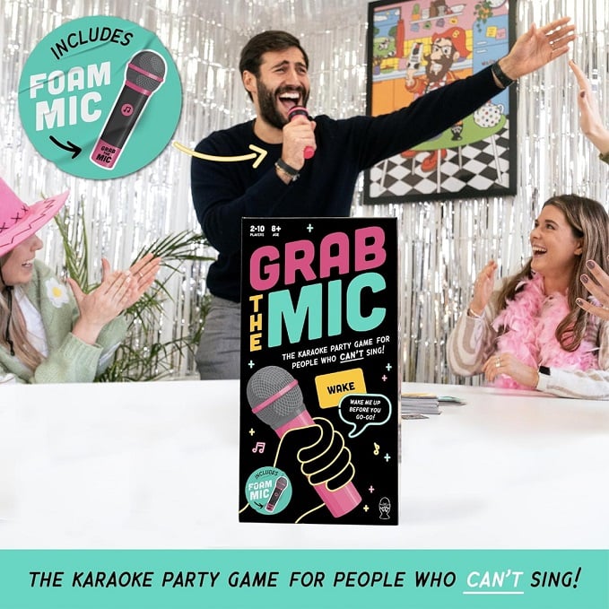 🎤Grab the Mic - The Best Family Game Ever - ✈️BUY 2 FREE SHIPPING