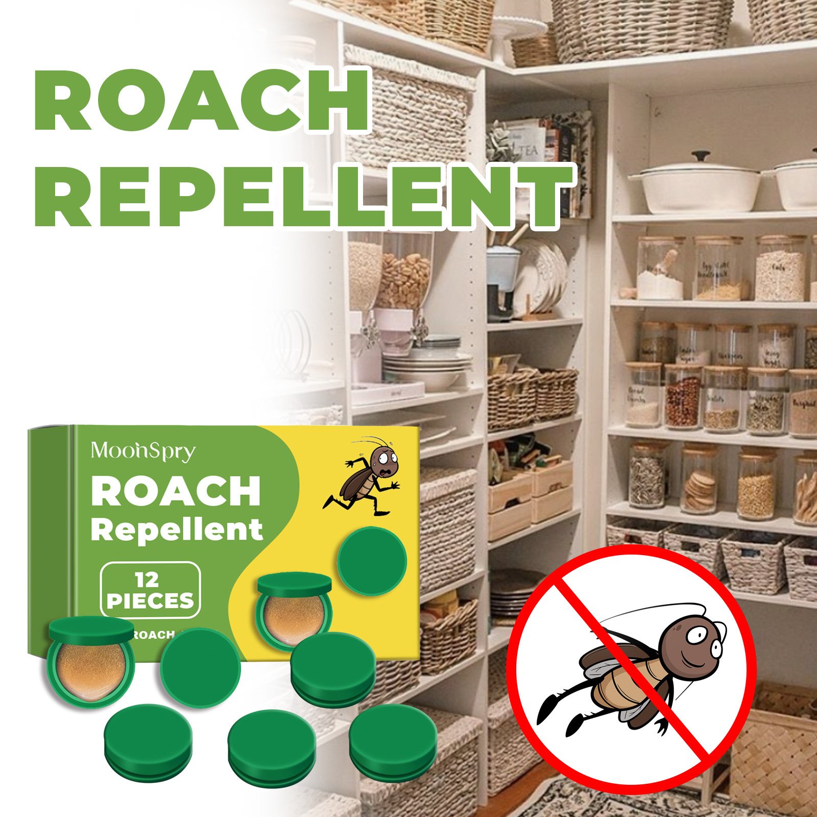 🔥Outdoor Season 60% OFF - Roach Repellent