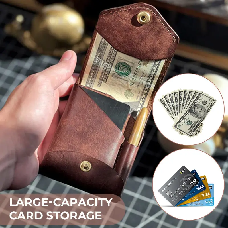 Handmade Vintage Leather Wallet