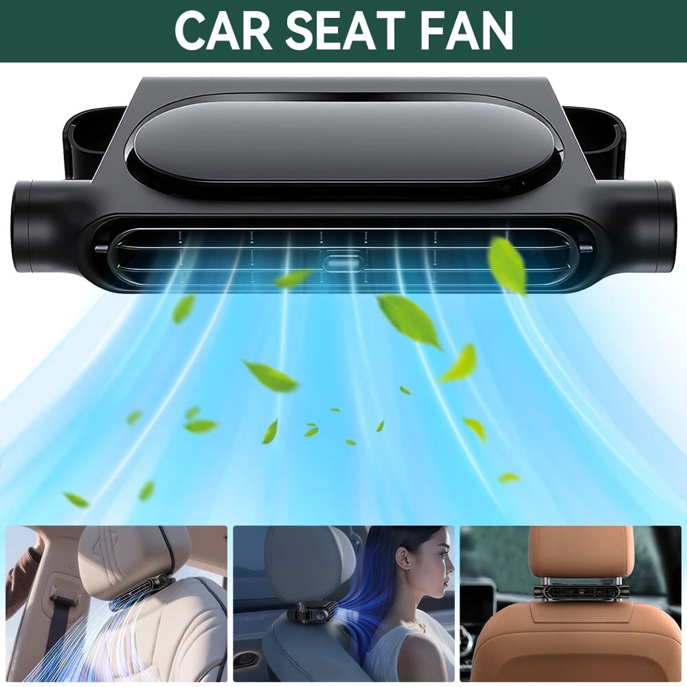 🏆Flash Sale⚡ 50K+ SOLD! Almost Gone - Car Seat Cooling Fan❄️