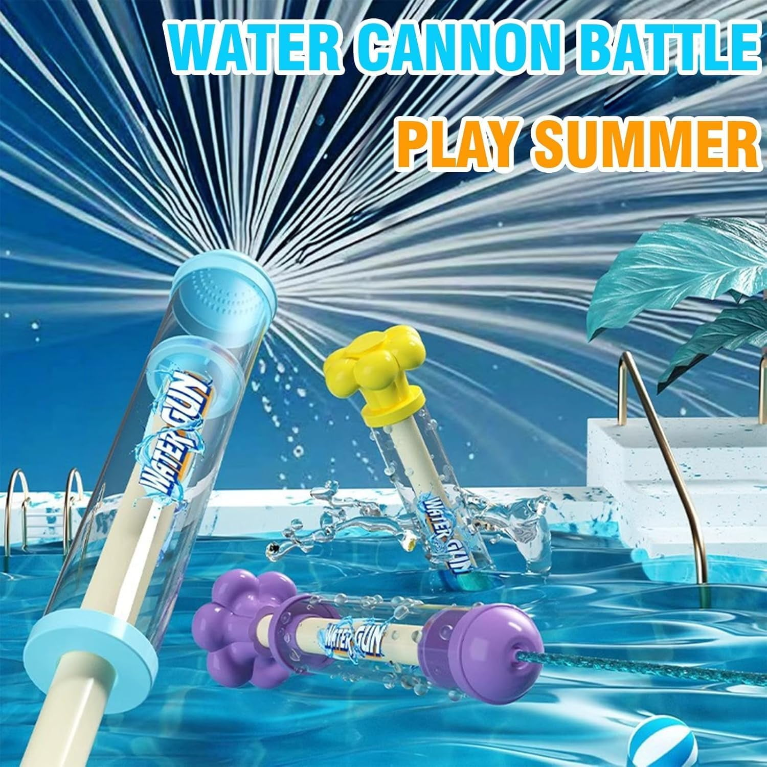 💦🔫Water Fireworks Toys, Firework Water Gun, Outdoor Water Spray Sprinkler - 🎁BUY 2 GET 2 FREE