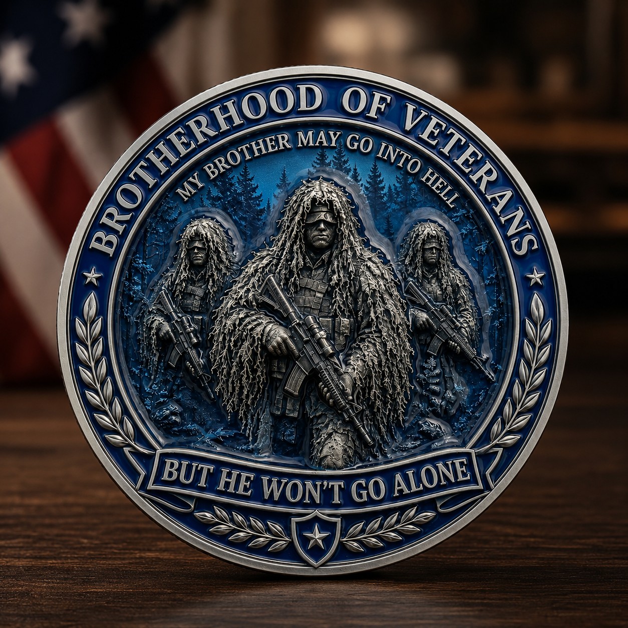 Brotherhood of Veterans Coin