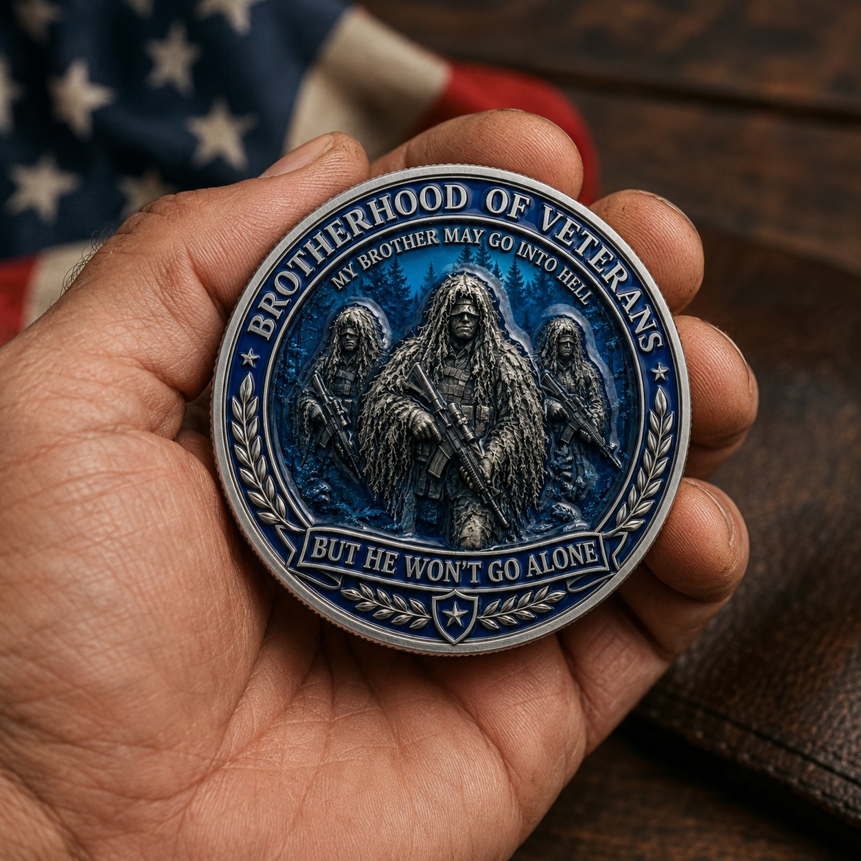 Brotherhood of Veterans Coin
